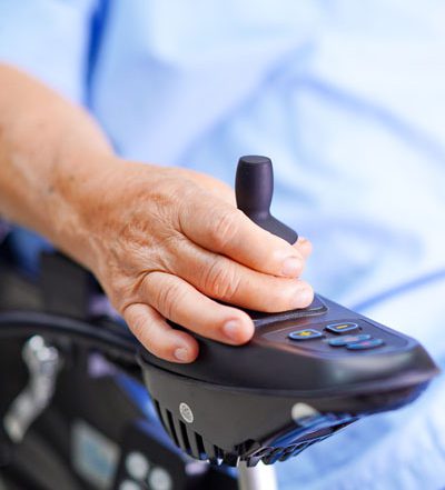 Fauteuil roulant motorisé